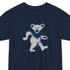 Grateful Dead - Front + Back Print - New York Yankees Classic Stealie / Dancing Bear T-Shirt - MLB - StealieShop